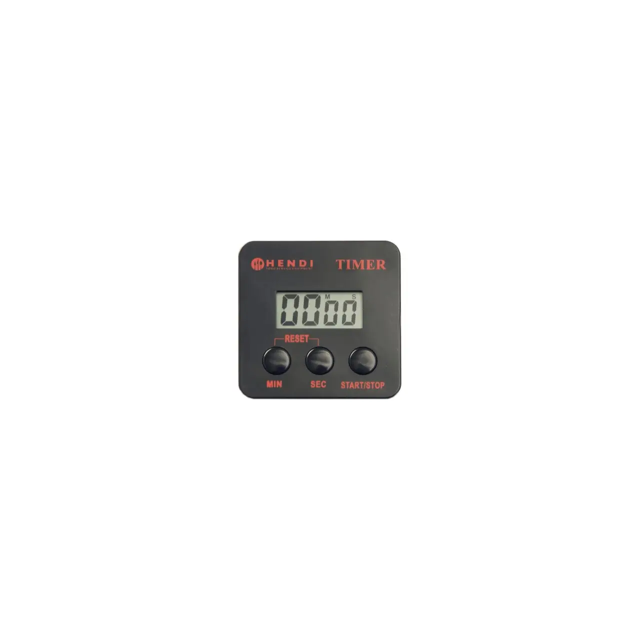 Timer digital bucatarie, Hendi, cu clip magnetic, 67 x 67 mm, baterie inclusa, 99 min si 59 sec - imagine 2