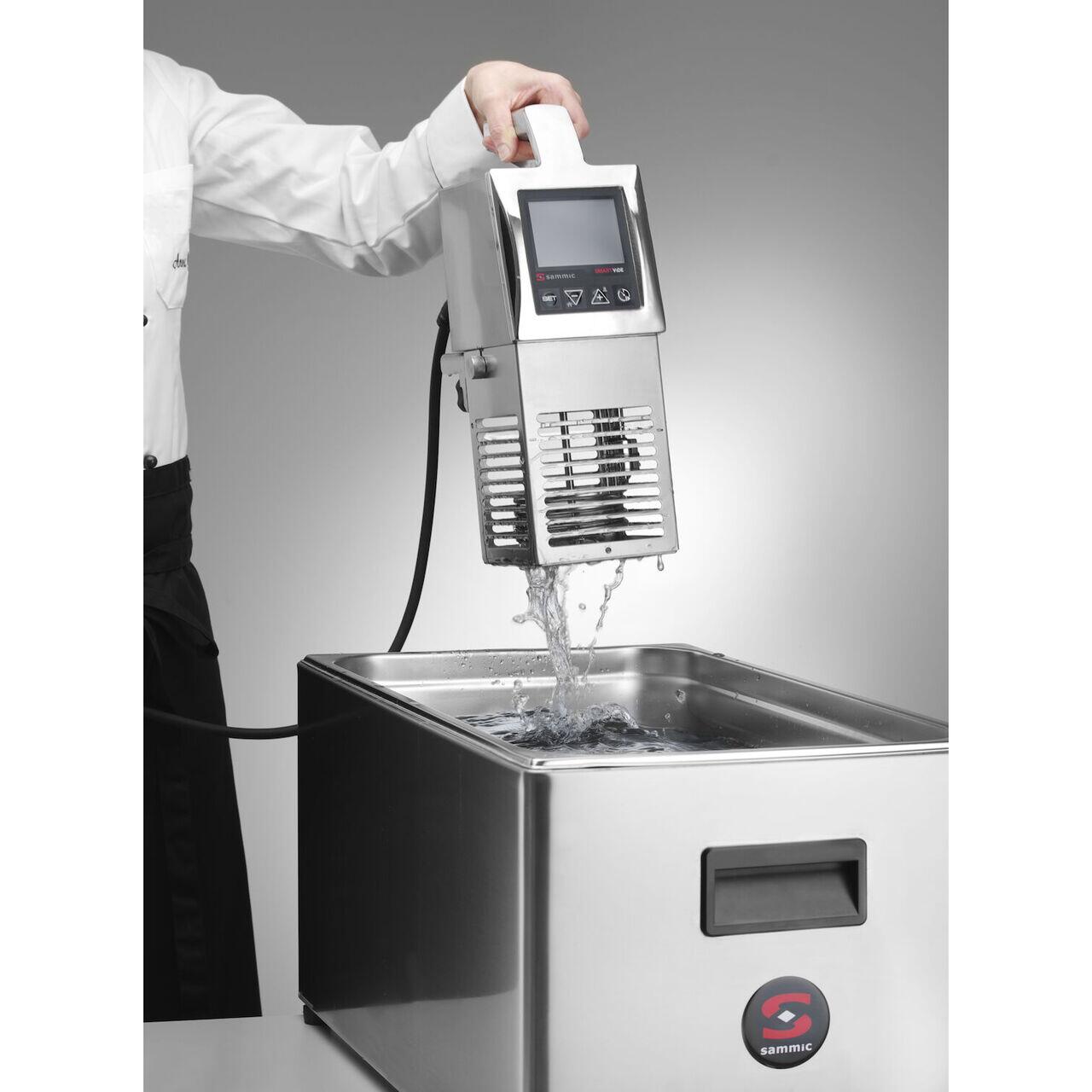Circulator de imersie pentru gatit Sous Vide 5, 7, 9, Sammic, Argintiu, 230V/2000W, 124x140x(H)360mm - imagine 5