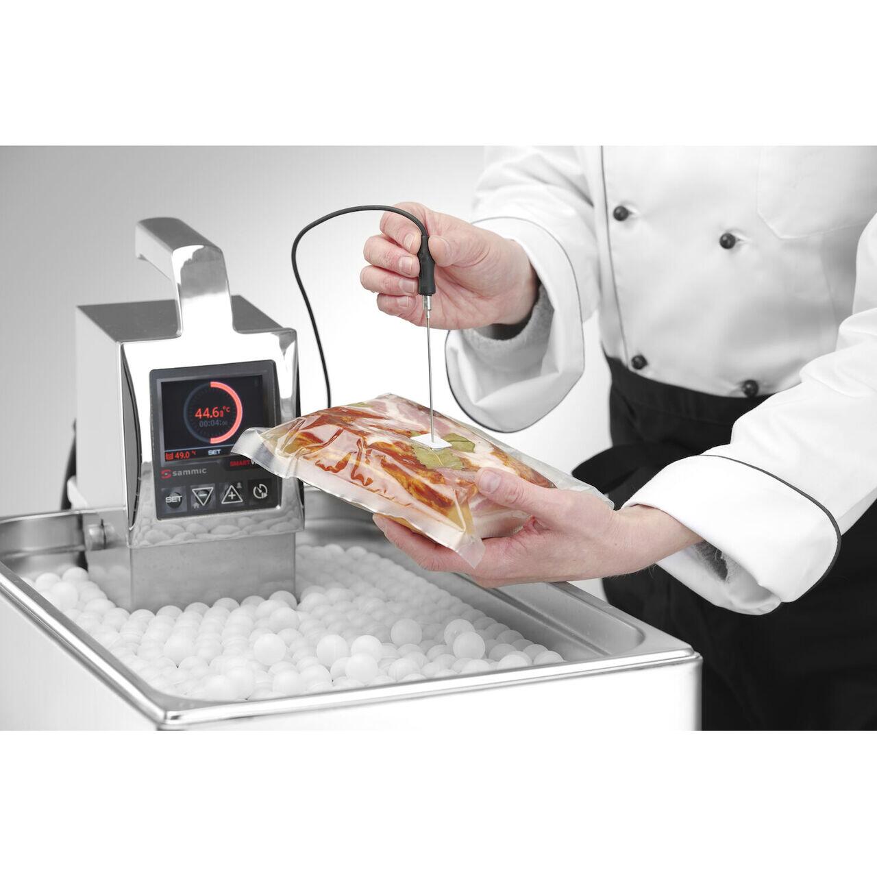 Circulator de imersie pentru gatit Sous Vide 5, 7, 9, Sammic, Argintiu, 230V/2000W, 124x140x(H)360mm - imagine 4
