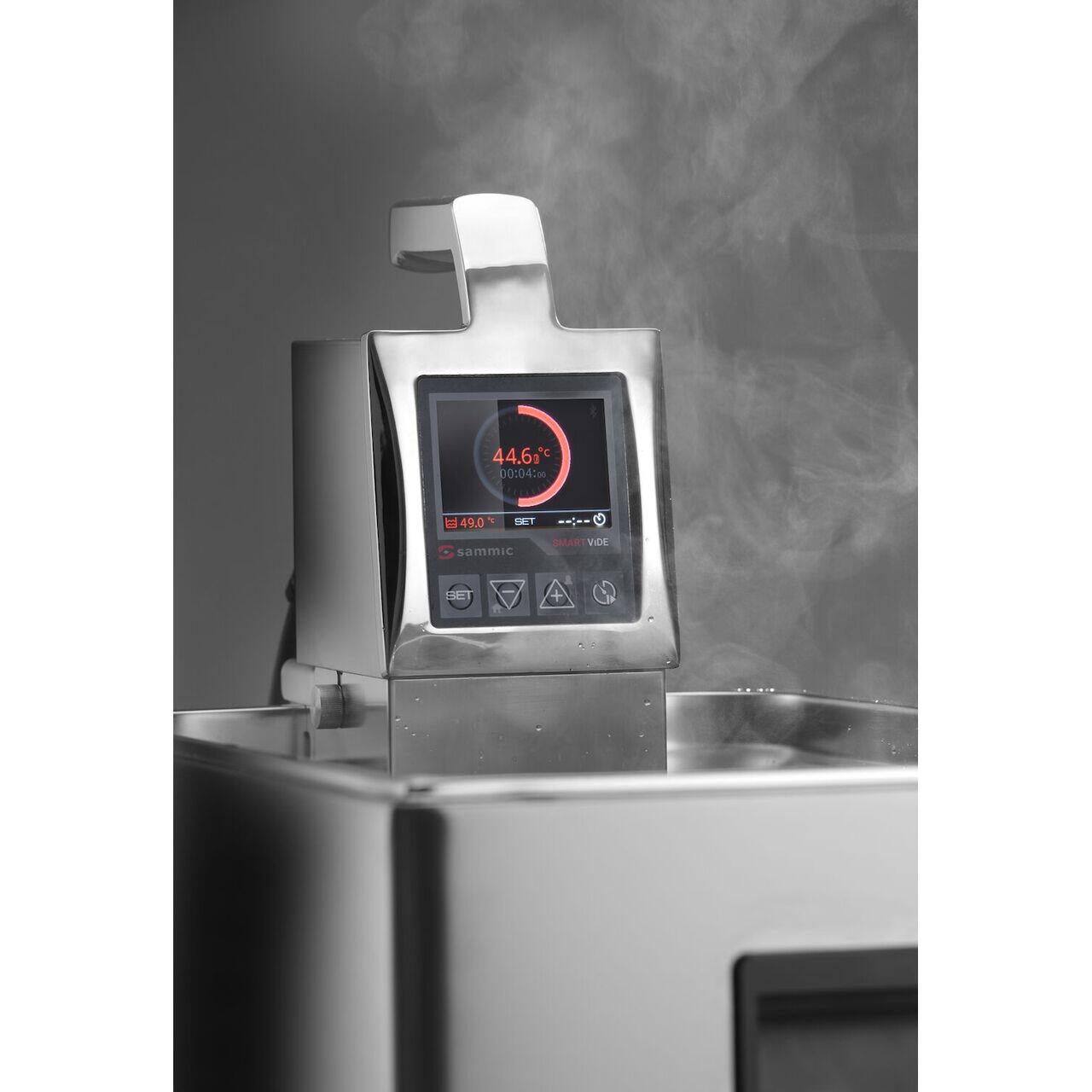 Circulator de imersie pentru gatit Sous Vide 5, 7, 9, Sammic, Argintiu, 230V/2000W, 124x140x(H)360mm - imagine 2