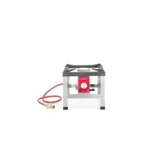 Arzator tip soba pe gaz Revolution by Hendi, 6 kW, 400x400x (H) 390 mm, Inox