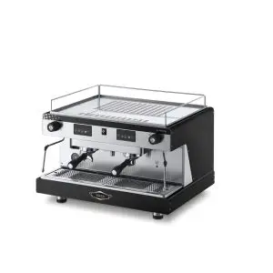 Espressor profesional Hendi Top Line BY WEGA 3700 W Negru 740x555x(H)515 mm control electronic programarea a pana la 4 cafele pe grup