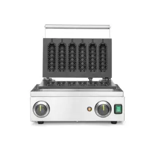Aparat vafe Corn Dog Hendi, 1550w, timer, termostat reglabil 50°C-220°C, 3900x3350x(h)2300mm