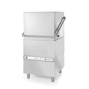 Masina profesionala de spalat vase cu capota 50 x 50 control electronic 3 programe de spalare 750x880x(H1830 mm