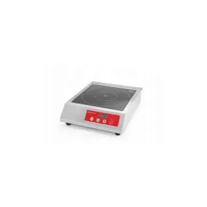Plita cu inductie profesionala, Hendi Kitchen Line, model 3500W, control digital, corp inox,383x465x (H) 92