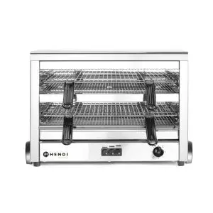 Salamandra quart GN 1/1 Hendi ,dimensiuni 685x396x(H)452mm; 4500w, 400v;