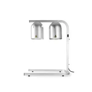 Suport cu 2 lampi infrarosu pentru mentinerea la cald a mancarii, 500 W, Hendi, 495x355x(H)590 mm