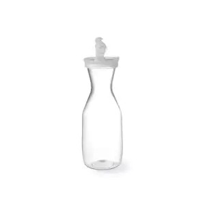 Carafa 1 litru, cu capac, din plastic SAN, 92x(H)245 mm, Hendi