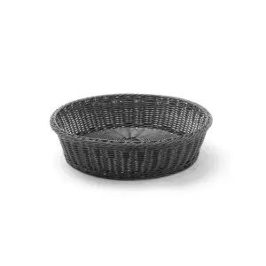Cos servire pentru paine, Hendi 400x(H)90 mm, Negru