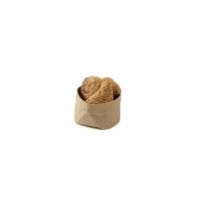 Cos pentru servire paine, Hendi fabricat din hartie lavabila kraft, Bej, 170x170x(H)150 mm