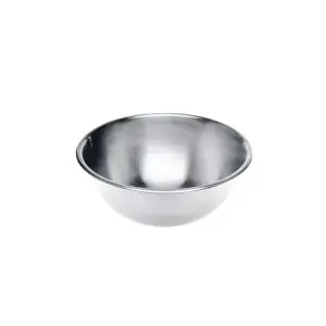 Bol mixare din inox super rezistent, cu baza rotunda, Hendi, diametru 30 cm x inaltime 11.8 cm, capacitate 4.9 Lit
