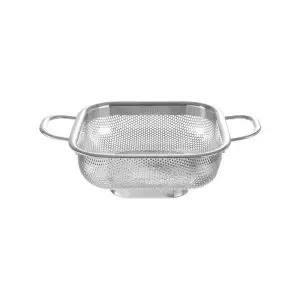 Strecuratoare patrata perforat, inox, 169x169x(H)55 mm Hendi