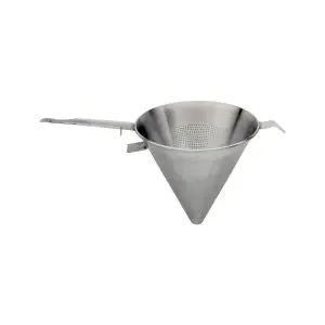 Sita bucatarie conica cu maner, Hendi, inox, 185x350 mm