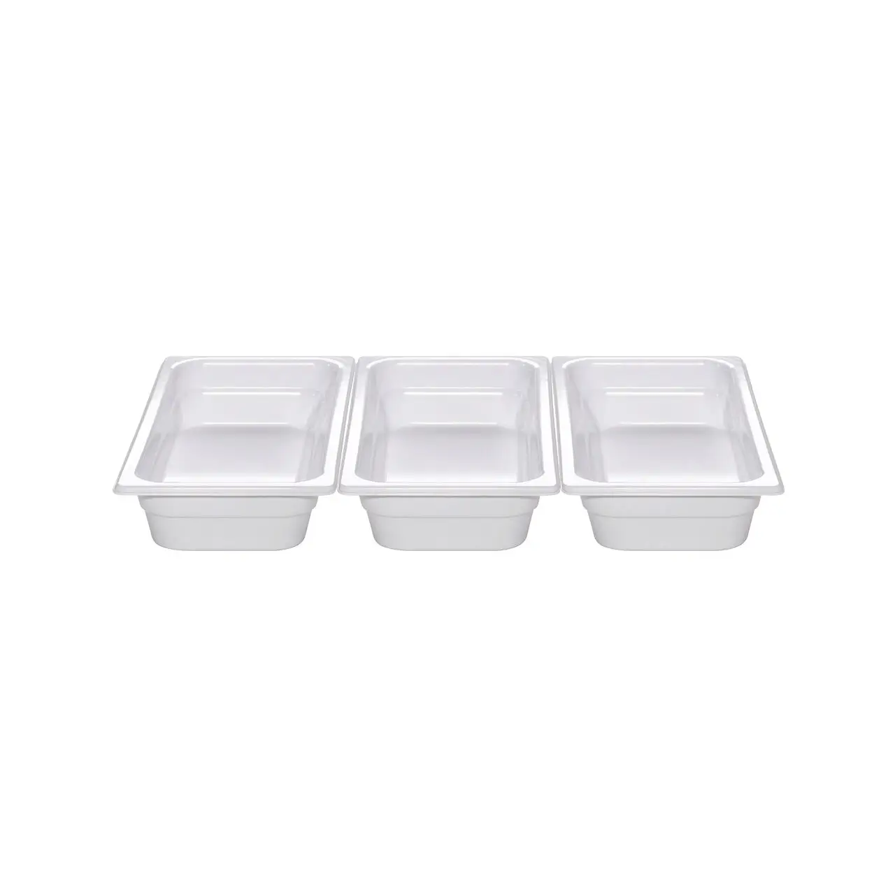 Vas Hendi gastronorm melamina GN 1/6 100 mm, rezistenta la temperaturi de la -20 gr. C la 70 gr. C