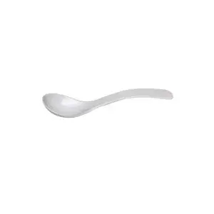 Lingura servire bufet, Hendi, lungime 23.5 mm, 30 ml, alba, plastic SAN rezistent pana la 80 gr C
