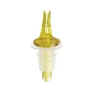 Set 4 bucati picuratoare Free Flow Hendi, galben, plastic EVA