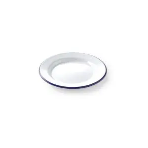 Farfurie intinsa emailata alba- diametru 20 cm - Hendi