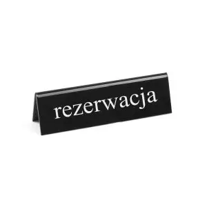 Semn Hendi pentru masa rezerwacja 130x35x(H)40 mm