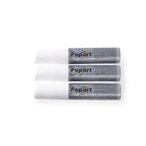Set 3 Markere Hendi albe (15 mm) pentru tabla