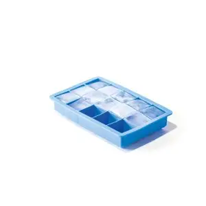 Forma din silicon durabil pentru cuburi mici de gheata, Hendi, 19x12x(H)3.5 cm, potrivita si pentru uz profesional