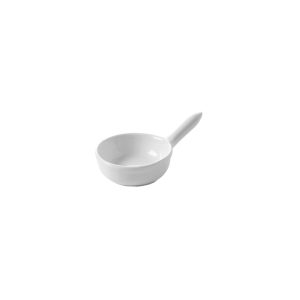 Vas aperitive Hendi, model Cacerole, portelan, set 6 buc., 6x(H)2,5 cm