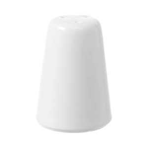 Solnita piper Fine Dine, Bianco, Alb, portelan vitrificat, 50x(H)70 mm