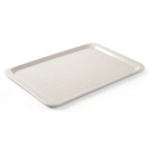Tava servire dreptunghiulara 32.5x53 cm, GN1/1, solida, culoare granit, Hendi, potrivita si pentru uz profesional
