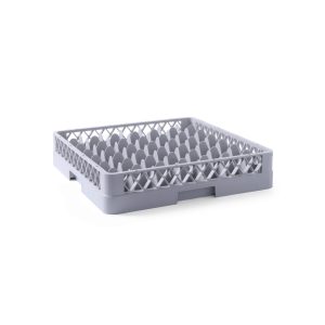 Cos pahare pentru masina de spalat pahare Hendi Polipropilena 49 compartimente 500x500x(H)104 mm Gri
