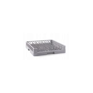 Cos universal pentru masina de spalat vase polietilena Hendi, Gri 500x500x(H)100 mm