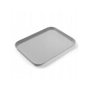 Tava servire fast food verde din polipropilena Hendi 265x345x(h)20 mm