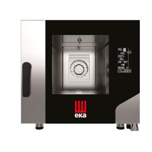 Cuptor electric cu convectie pentru gastronomie, Millennial Black Mask Gastro, 5 tavi x GN 1/1, 730×784×(H)700 mm, Hendi