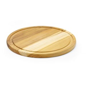 Tocator rotund din lemn de tec,Hendi, dreptunghiulara Churrasco, Tramontina, 260x(H)15mm