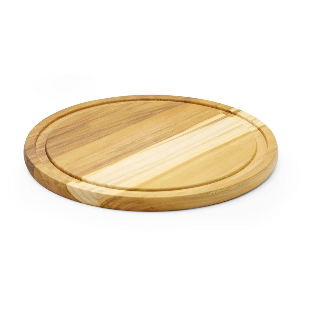 Tocator rotund din lemn de tec,Hendi, dreptunghiulara Churrasco, Tramontina, 260x(H)15mm