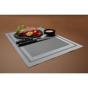 Suport anti alunecare pentru farfurie,Hendi, 450x300 mm,design 165,set de 6 buc