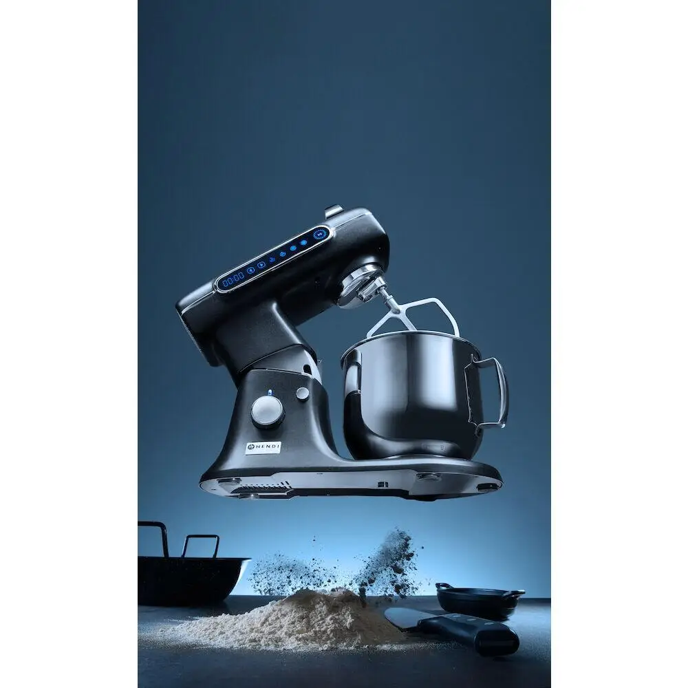 Mixer planetar Black Bolt Hendi 7L, 220-240V/1500W, 460x310x(H)379mm - imagine 4