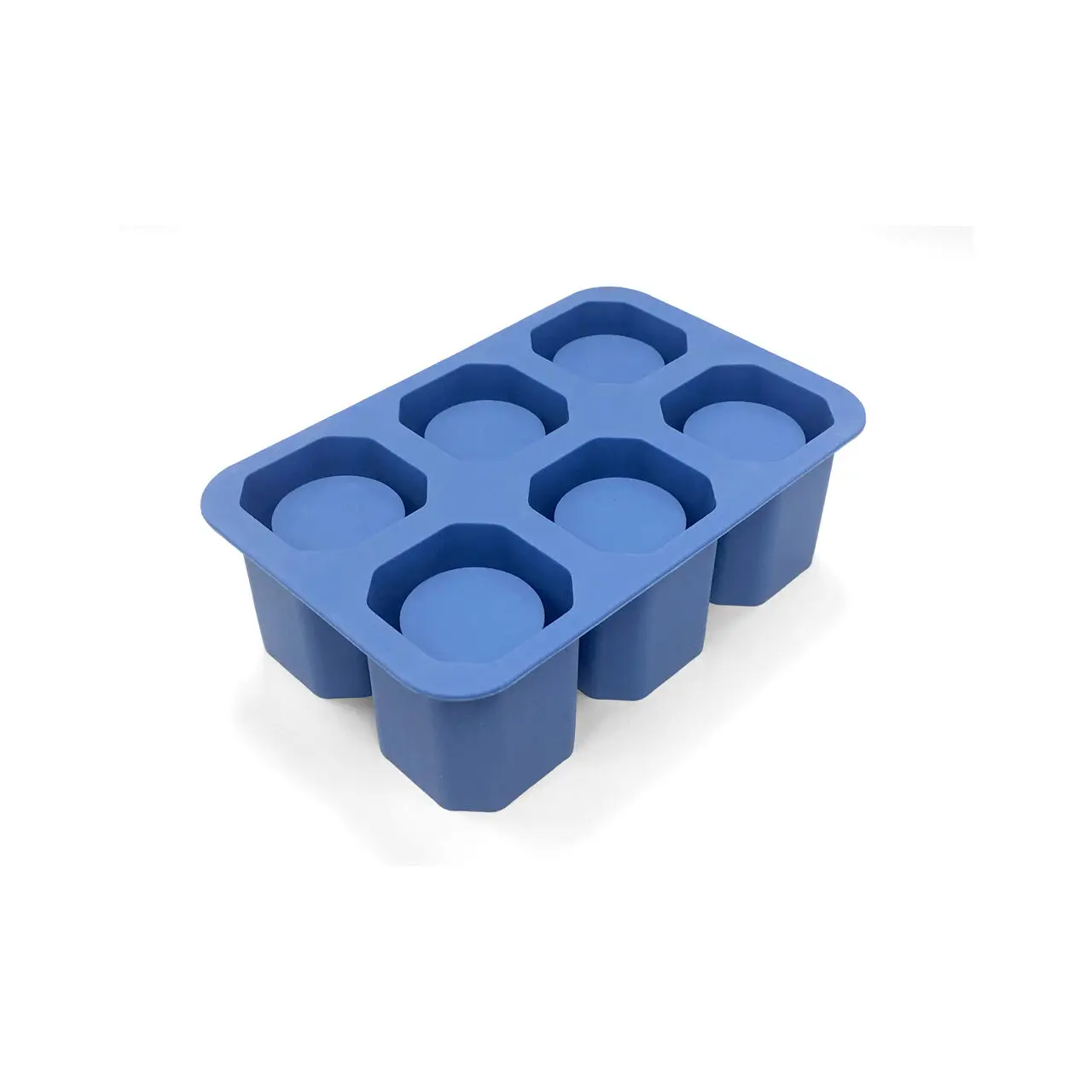 Forma din silicon durabil pentru cuburi de gheata tip pahar pentru shot, Hendi, 12.5x19x(H)6 cm, potrivita si pentru uz profesional - imagine 5