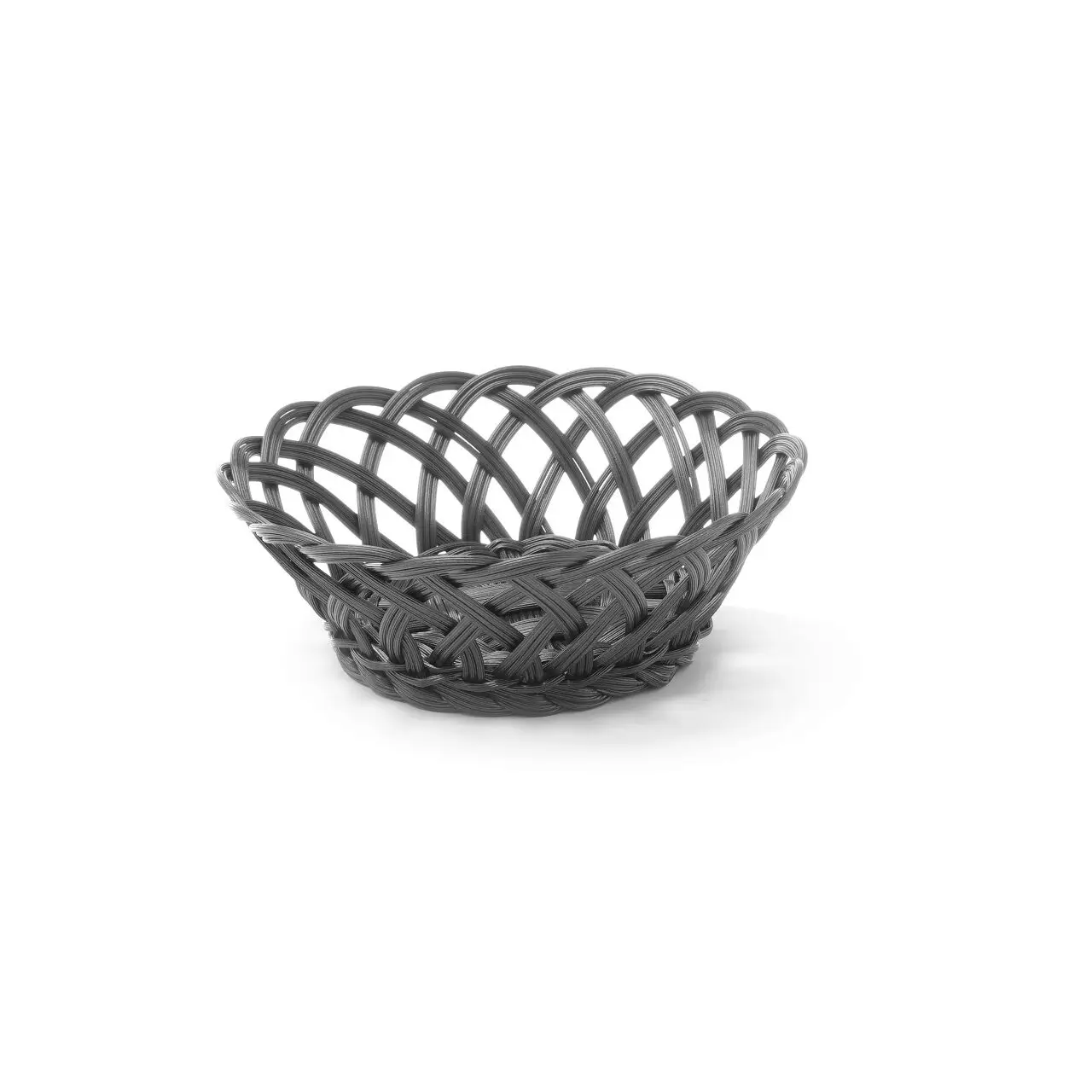 Cos servire Hendi, 200x200x(H)65 mm rotund, Polipropilena - imagine 2