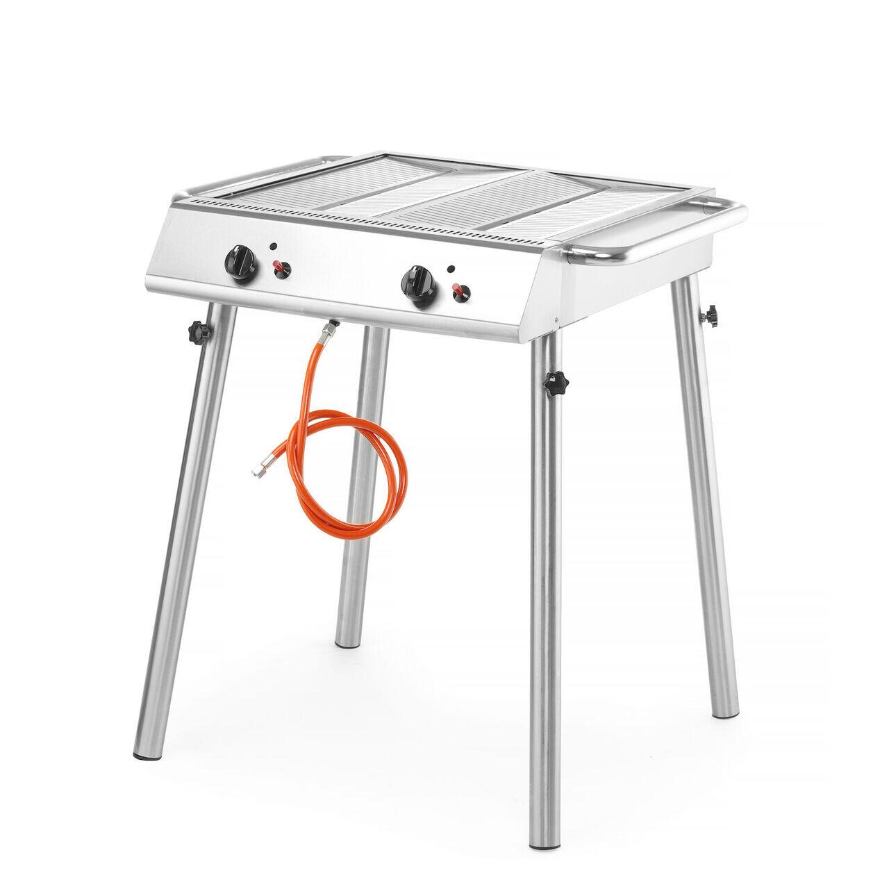Gratar pe gaz Xantos, HENDI, 9,5kW, 770x710x(H)870mm - imagine 4