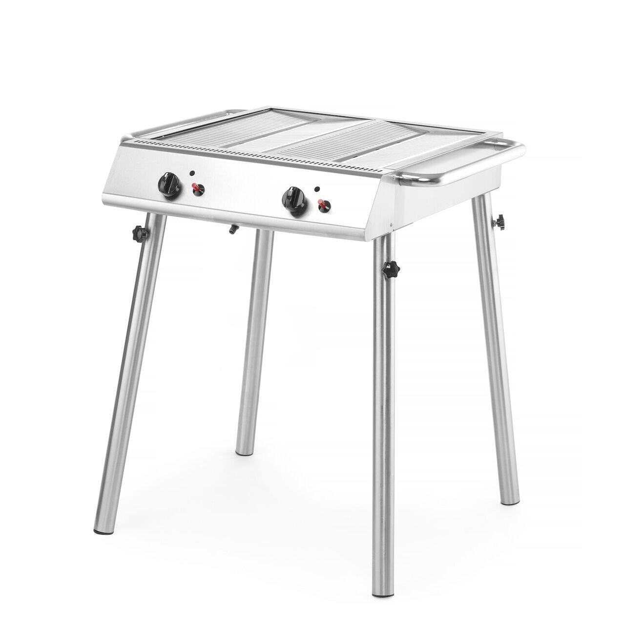 Gratar pe gaz Xantos, HENDI, 9,5kW, 770x710x(H)870mm - imagine 5