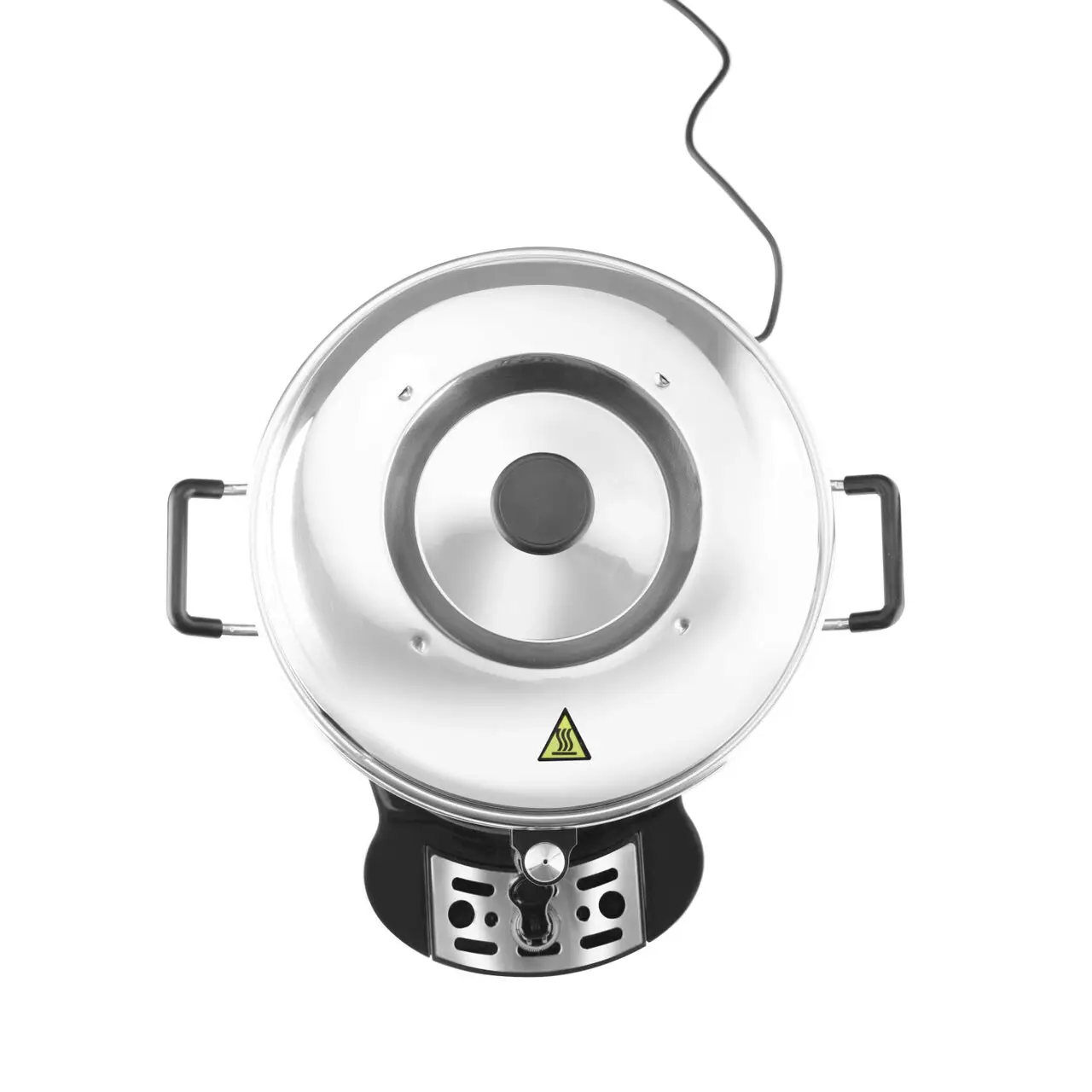 Percolator / cafetiera profesionala, 6lt, Hendi, cu pereti dubli din inox, 1500W, diam. 241x (H)480 mm, robinet anti-picurare, temperatura ajustabila pana la 100 C, filtru incorporat pentru cafea macinata - imagine 6