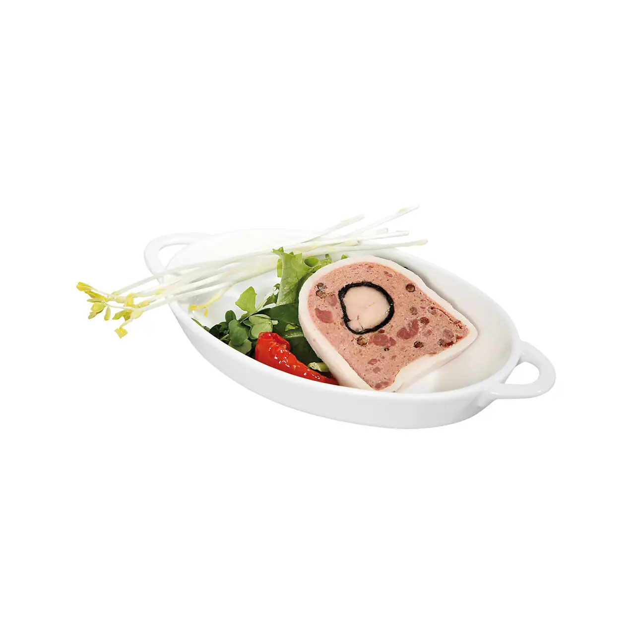 Vas tapas oval - 215x140x35 mm - imagine 2