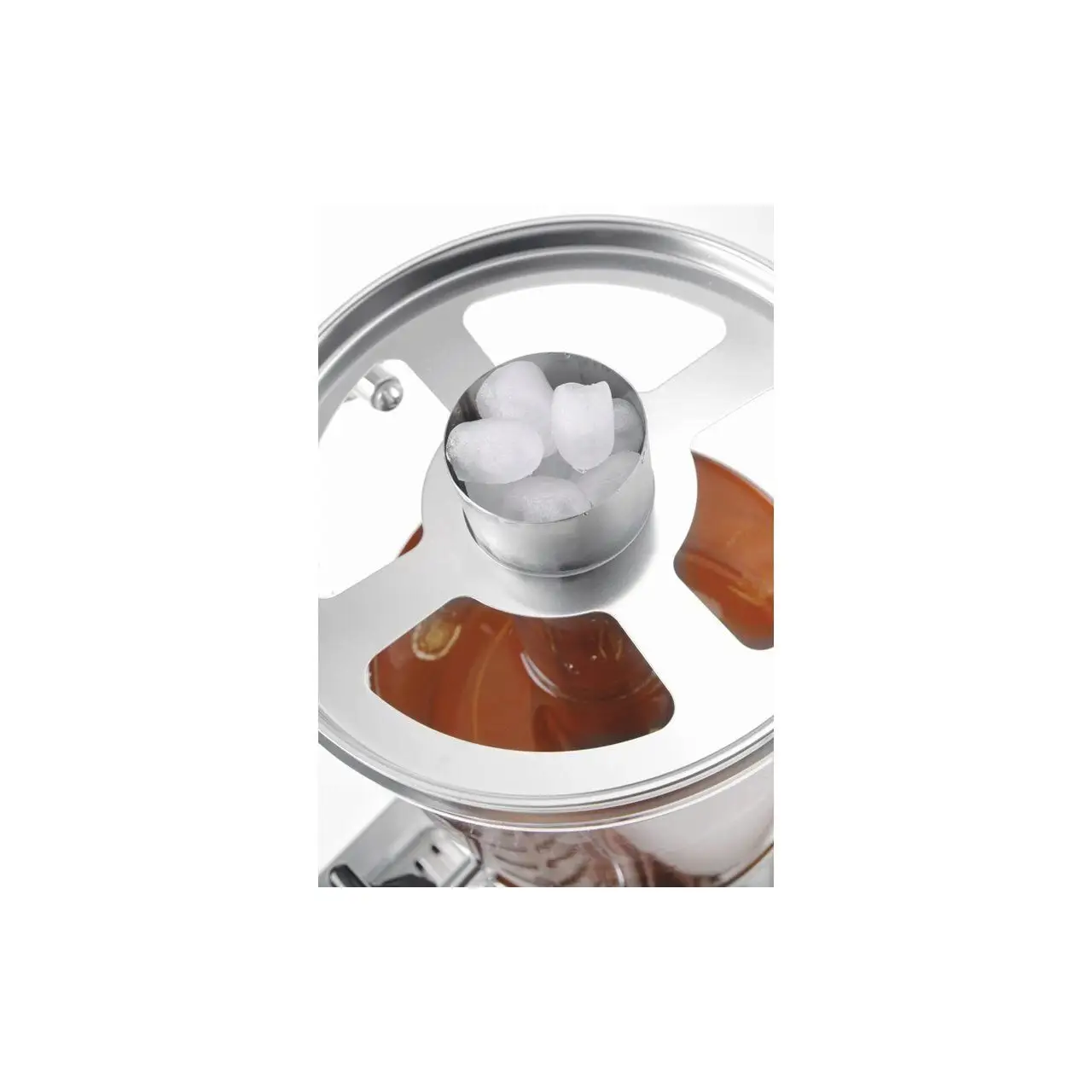 Dispenser suc 16 litri, suport inox, container din policarbonat, Hendi, robinet antipicurare, 580x350x560 mm - imagine 3