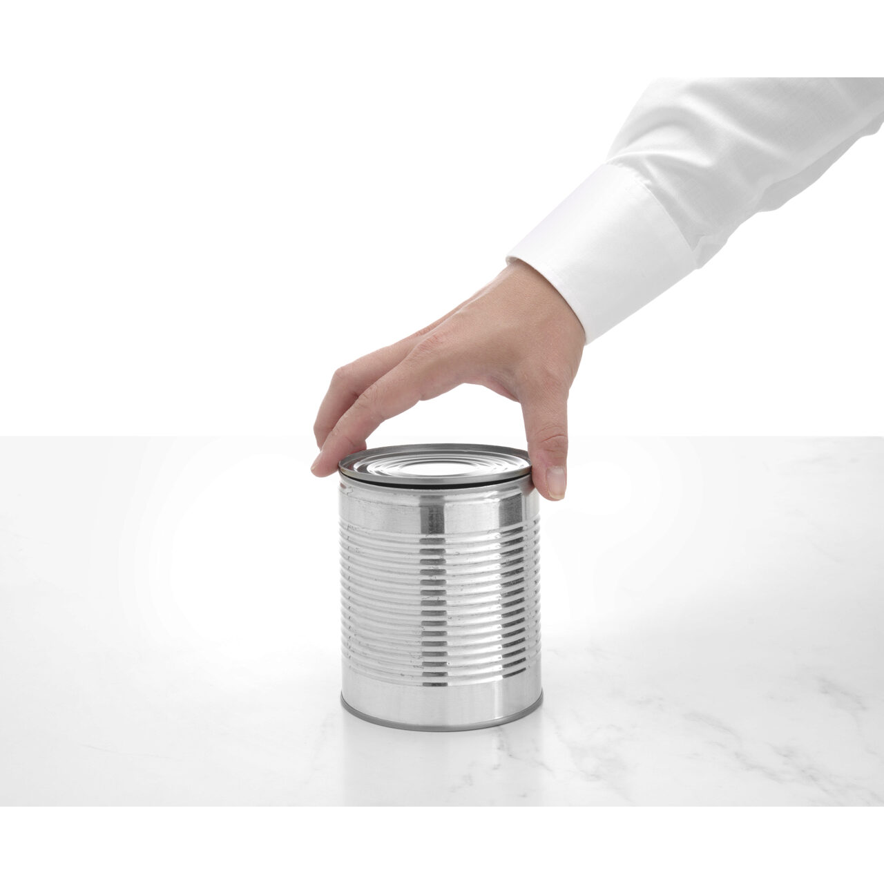 Desfacator conserve, Hendi, 190 mm, modul de deschidere lasa conserva fara margine ascutita, Inox/Polipropilena - imagine 6