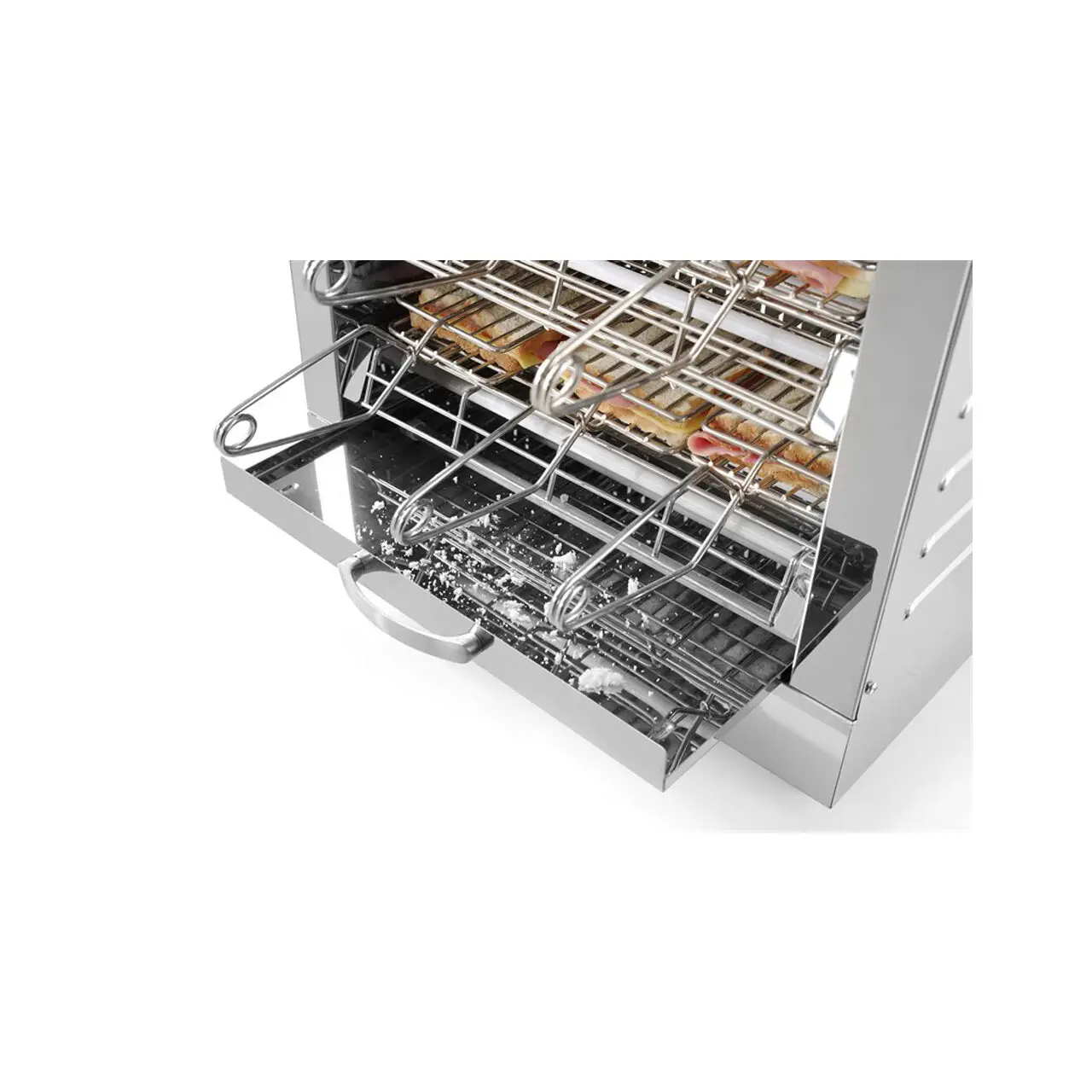 Toaster cu 6 compartimente, Hendi, inox, 3000W, 43.8x29x(H)40.2 cm - imagine 4