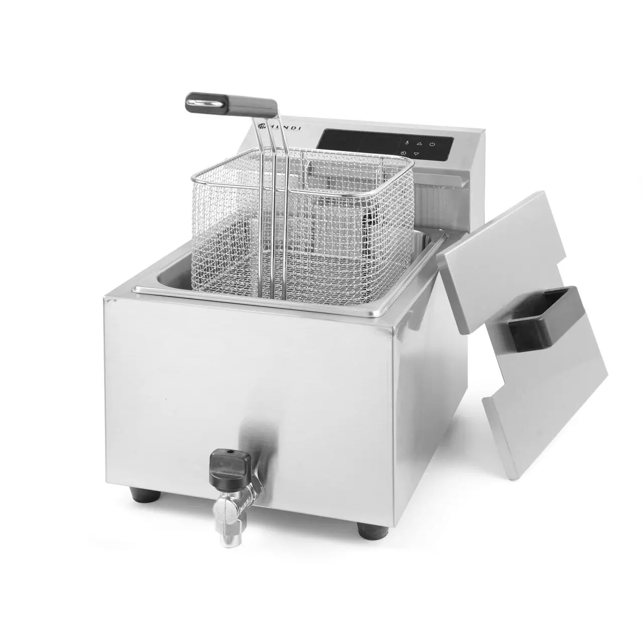 Friteuza MasterCook cu robinet scurgere - 8 lt - imagine 4