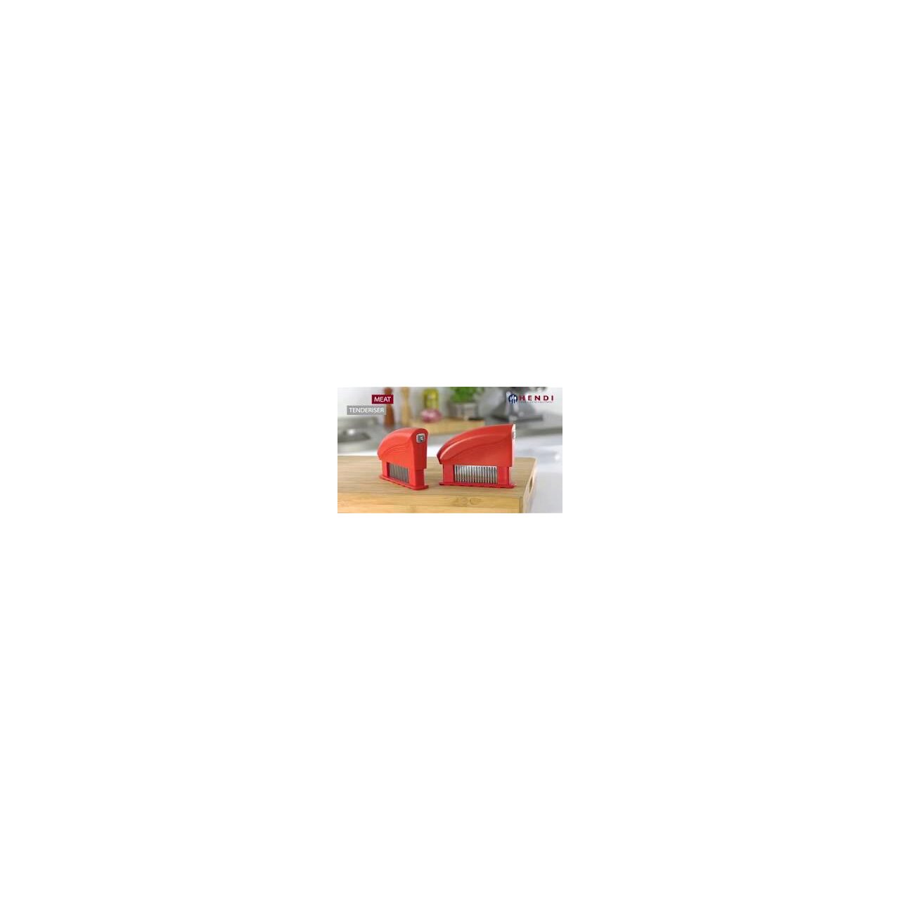 Dispozitiv fragezire carne 51 lame inox, 150x42x(H)118 mm, rosu, Hendi Profi Line - imagine 5