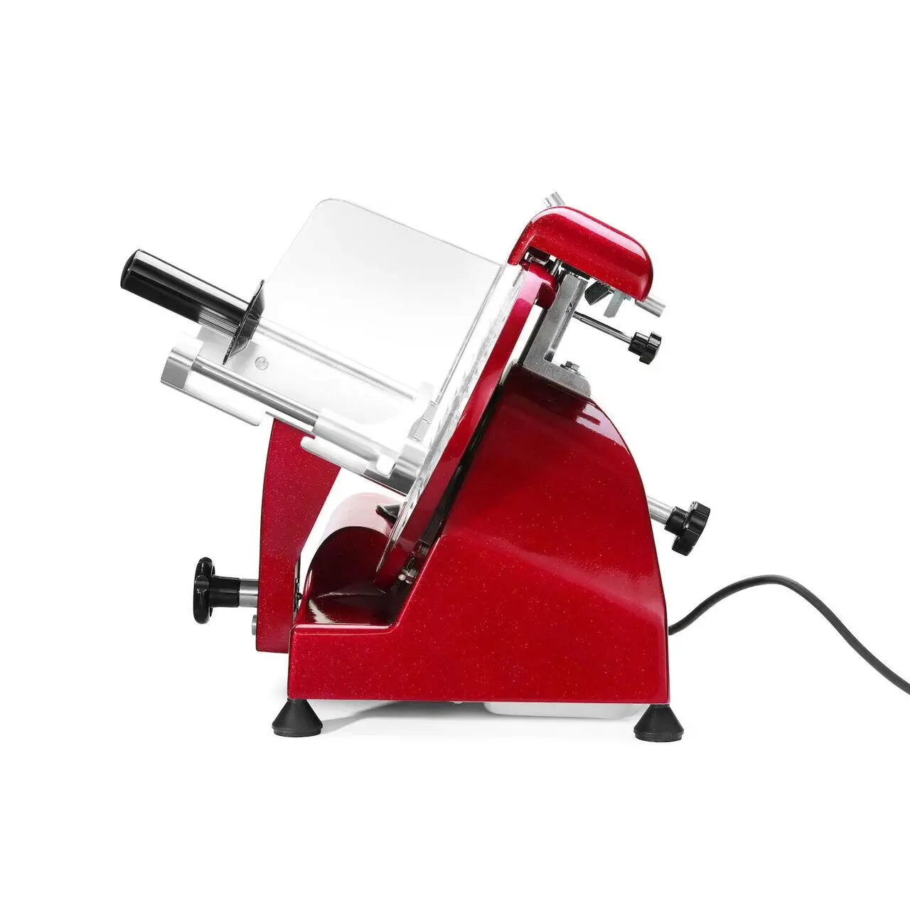 Feliator Hendi Profi Line 250, Rosu, 320 W, 485x420x(H)395 mm, Inox, grosime de taiere reglabila de la 0 la 12 mm - imagine 7