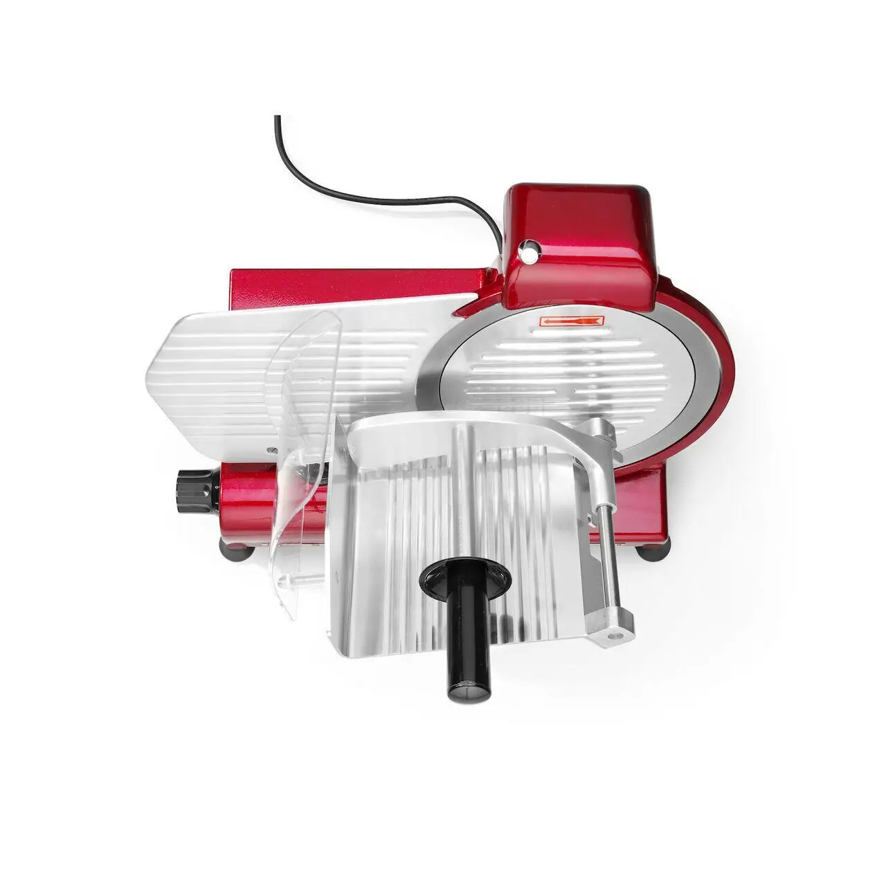Feliator Hendi Profi Line 250, Rosu, 320 W, 485x420x(H)395 mm, Inox, grosime de taiere reglabila de la 0 la 12 mm - imagine 5