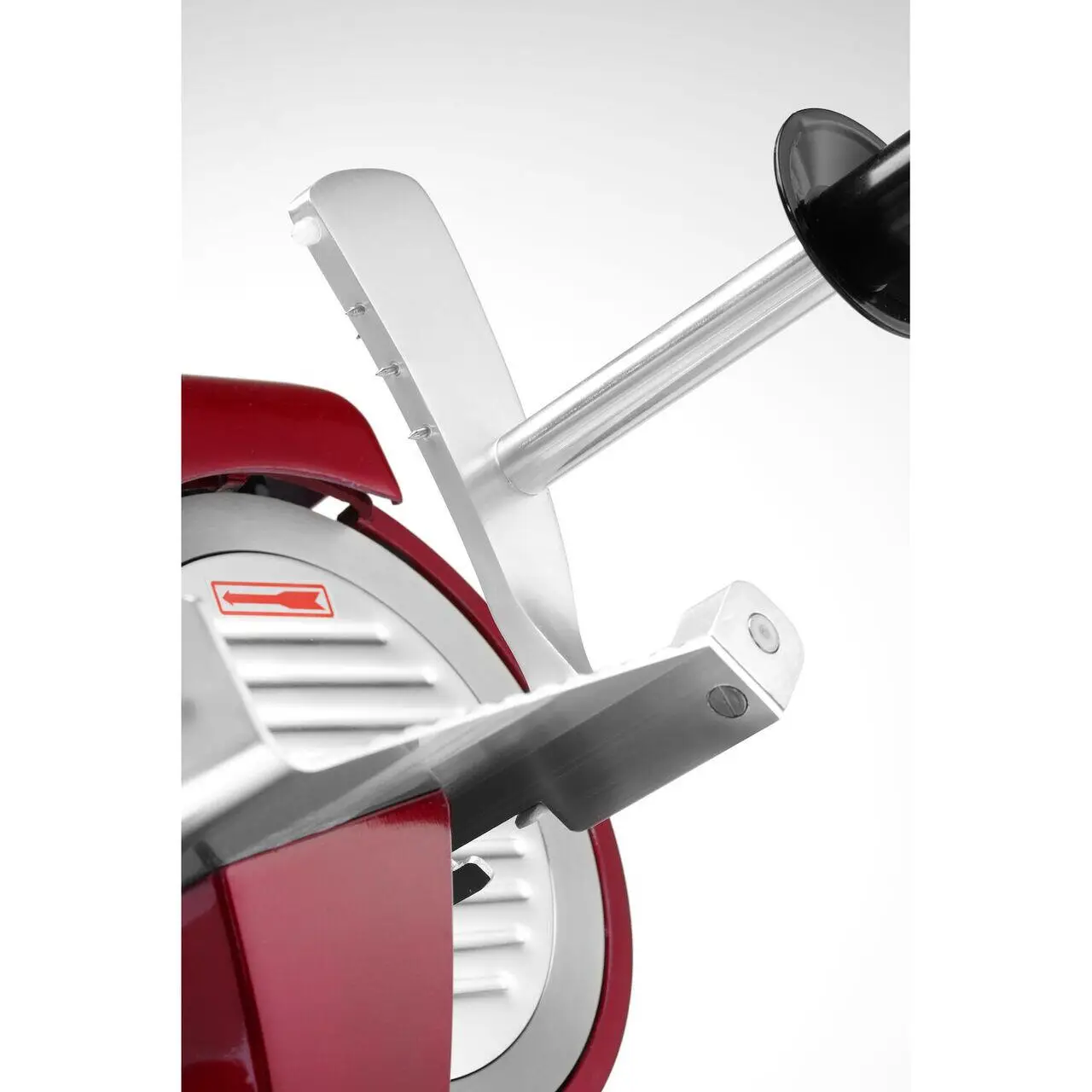Feliator Hendi Profi Line 250, Rosu, 320 W, 485x420x(H)395 mm, Inox, grosime de taiere reglabila de la 0 la 12 mm - imagine 2