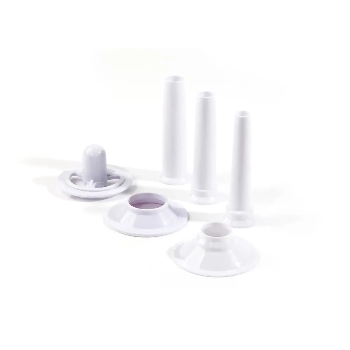 Masina de tocat carne, 2 discuri taiere incluse 4 si 7 mm, 3 accesorii umplere carnati 12, 15, 20 mm, Hendi 198, corp aluminiu, palnie fonta, 400W - imagine 5